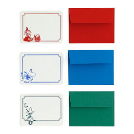 MOOMIN ムーミン ミニメッセージカード ギフトカード カード レターセット 手紙 ミイ グッズ ギフト プチギフト 入学式 卒業式 入園式 卒園式 退職 雑貨 子供 文房具