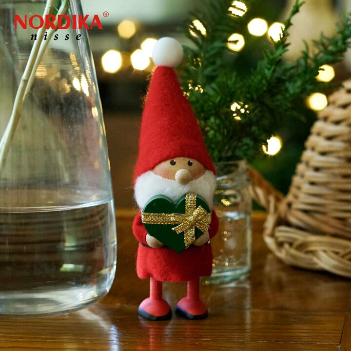 楽天市場】NORDIKA nisse ノルディカニッセ 人形 ハートフルサンタ 