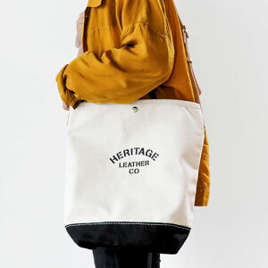 HERITAGE LEATHER �o�P�b�g �V�����_�[ �o�b�O �L�����o�X ���z �v ���U�[ ���|�� �X�g���b�v �A�����J �w���e�[�W���U�[