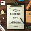 penco ペンコ クリップボードO/S ブロンズ A4 バインダー メニューボード おしゃれ ハイタイド