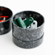 スタッキングトレイ M （マーブル） メラミントレイ トレー 小物入れ 小物置き 机上収納 デスク 整理 キ…