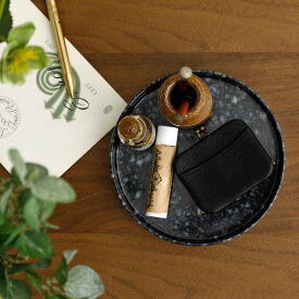 サークルデスクトレイ （マーブル） メラミントレイ トレー 小物入れ 小物置き 机上収納 デスク 整理 キャッシュトレイ 小物トレイ アクセサリートレイ アクセサリートレー 玄関 収納 卓上 インテリア