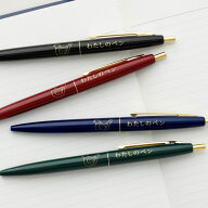ニューレトロ ノックボールペン (ハトブエ) 0.5mm ボールペン 黒 筆記具 文房具 手帳 手帳用 可愛い かわ…