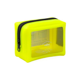 nahe パッキングポーチ ネオン SS クリアポーチ トラベルポーチ 化粧ポーチ メイクポーチ ミニ クリアケース 小物入れ ぬいポーチ サウナ マチ 小さめ メンズ レディース 自立 立てて収納 靴下