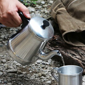 Mardouro マルドウロ Coffee Pot コーヒーポット ポット やかん ケトル 直火 ガス火 軽量 1L アルミ ドリップ キャンプ アウトドア コーヒー 紅茶