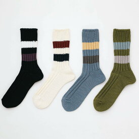 OBSCURE SOCKS M CITRUS オブスキュアソックス シトラス 靴下 メンズ ソックス 25-28cm コットン 日本製 厚手 おしゃれ