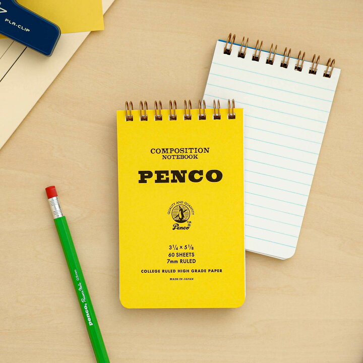 楽天市場】penco ペンコ コイルノートパッドS ミニサイズ 縦開き たて 
