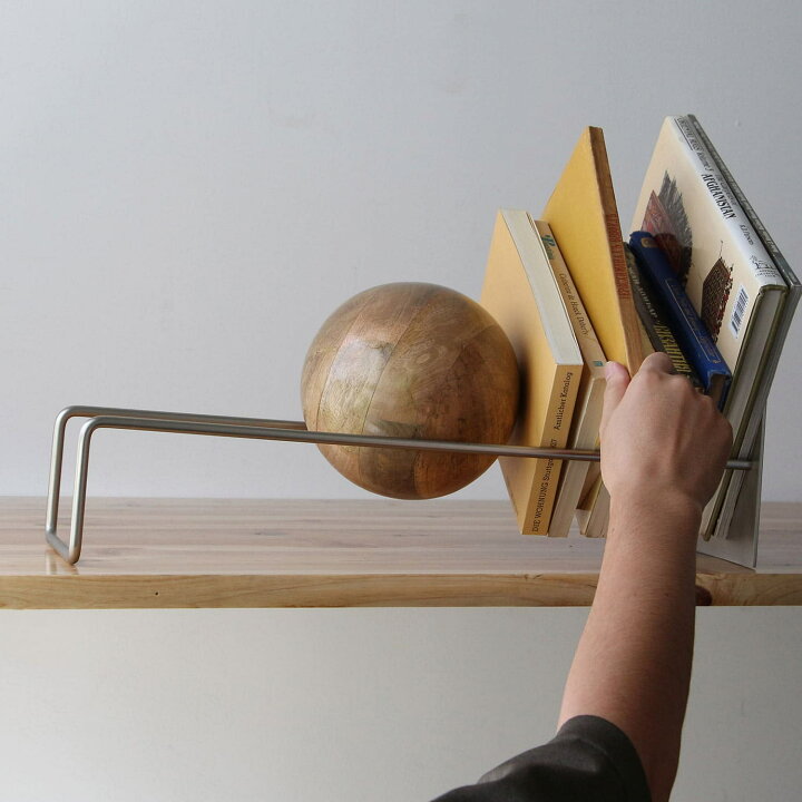 楽天市場】Slope Book End スロープブックエンド ブックエンド 本立て 