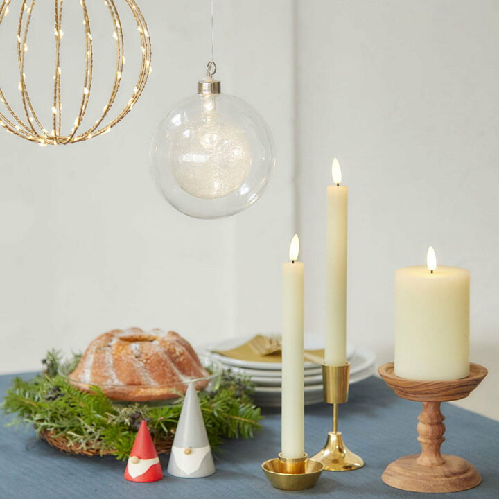楽天市場】WOOD Candleholder キャンドルスタンドコンポートL 燭台 