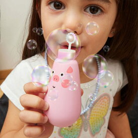 Squeezy Bubbles スクウィージー バブル シャボン玉 しゃぼん玉 おもちゃ こども 子ども キッズ トラ サル ブタ プレゼント ギフト