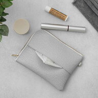 Grains de sable サーブル ティッシュポーチ ポケットティッシュケース 小物入れ スリム