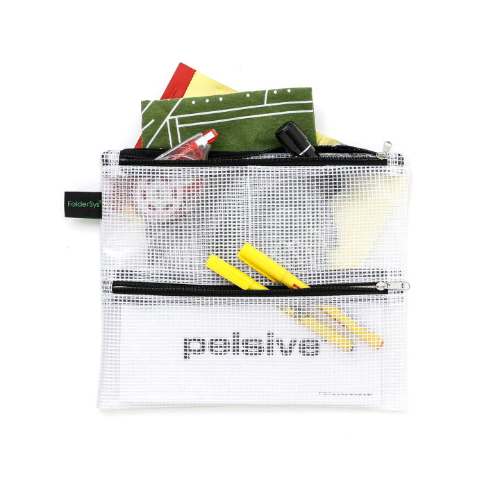 楽天市場】Zip Bag Multi-Comp A5 マルチコンパートメントジップバッグ 
