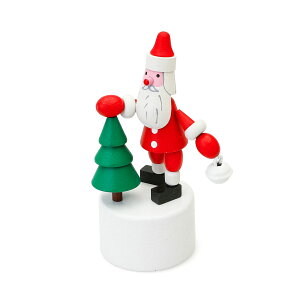 DETOA WOODEN PUSH UP TOY SANTATREE fgA vbVgC T^c[ ؐ  ߋ ǂ qǂ T^N[X NX}X u l` IuWF CeA