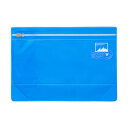 PAPERSKY Flat Pouch(L) ペーパースカイ フラットポーチ L クリアポーチ トラベルポーチ 化粧ポーチ メイクポーチ クリアケース ガジェットケース アクセサリーケース フラット マチ 小物入れ サウナ 透明 旅行