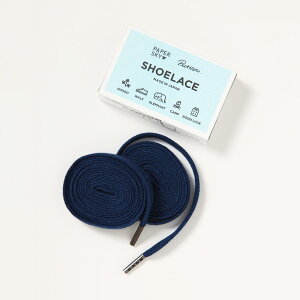 PAPERSKY Shoelace �y�[�p�[�X�J�C �����V���[���[�X �C�R �C�Ђ� ���Ђ� ���� �l�C�r�[ �� ���R 140cm