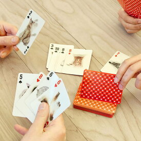3D CARDS (トランプ) トランプ カード 持ち運び 犬 猫 アウトドア キャンプ お泊り 遊び おもちゃ ゲーム おしゃれ かわいい