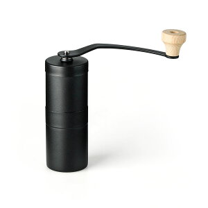 COFFEE MILL WOOD コーヒーミル ウッド ブラック コーヒーミル 手動 アウトドア キャンプ 手挽きコーヒーミル romo キャンプ 手挽 木製 黒 小さめ 小型 バレンタイン ギフト