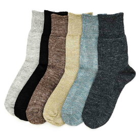 OBSCURE SOCKS M CAMELLIA オブスキュアソックス カメリア （メンズ） 靴下 ソックス メンズ 25-28cm リネン 無地 日本製 おしゃれ プレゼント ギフト