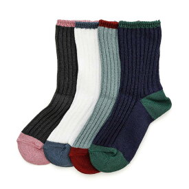 OBSCURE SOCKS W CORDYLINE オブスキュアソックス コーディライン （レディース） 靴下 ソックス レディース 23-25cm 春 夏 リブソックス 日本製 おしゃれ プレゼント ギフト