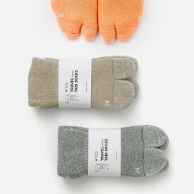 PAPERSKY TRAVEL TABI SOCKS トラベル足袋ソックス（ウール） M メンズ レディース 靴下 22-24cm 秋 冬用 靴下 厚手 防寒