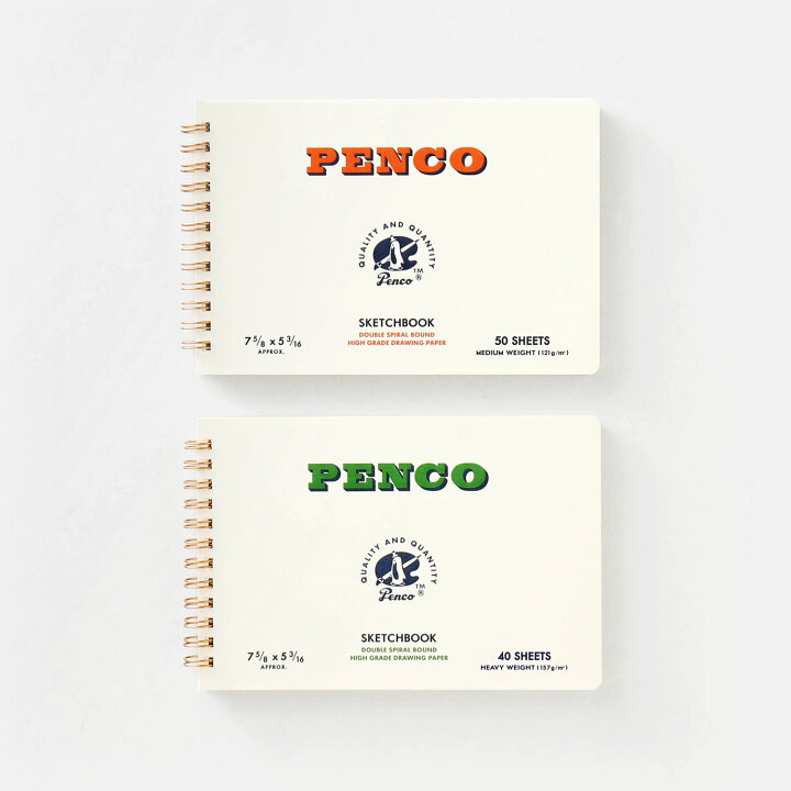 楽天市場】penco ペンコ スケッチブック B6 厚口 画用紙 厚紙 お絵描き 