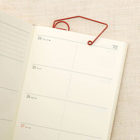 ワイヤークリップブックマーカー しおり 手帳 金属 おしゃれ