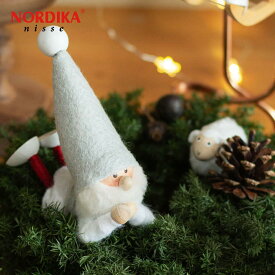 NORDIKA nisse ノルディカ ニッセ 人形 寝転がるサンタ サンタ サンタクロース クリスマス オブジェ 飾り 木製 北欧 雑貨 置物 プレゼント ギフト NRD120609