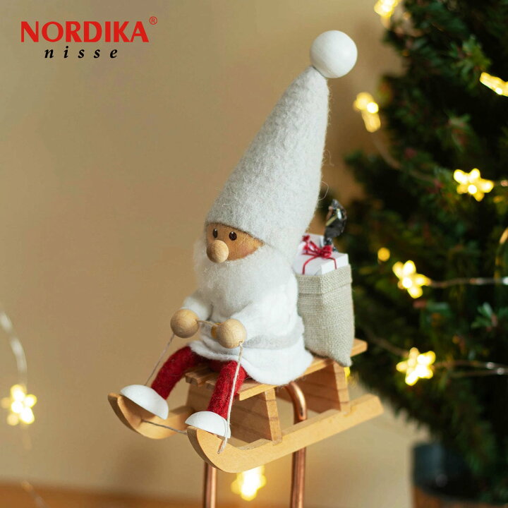 楽天市場】【ギフトBOX付き】NORDIKA nisse ノルディカ ニッセ そりに 