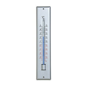 TFA Dostmann Analogue indoor-outdoor thermometer made of aluminium 12.2041 A~jE AiO T[[^[ixvj xv AiO Ǌ| drsv  hCc CeA