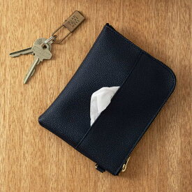 ポーチと一体型 ポケットティッシュケース Grains de sable サーブル ティッシュポーチ ティッシュカバー サニタリーポーチ 薄い フラット 収納 小物入れ コスメ メイクポーチ リップ 絆創膏 ウェットティッシュ 直営店限定 ハイタイド プレゼント トラベル 旅行 おしゃれ