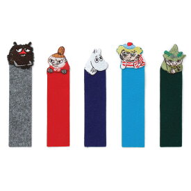 MOOMIN ムーミン のぞき見ブックマーカー ミイ スナフキン グッズ しおり ギフト 手帳 手帳用 アクセサリー