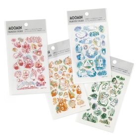 MOOMIN ムーミン カラー転写シール 転写シート こする 手帳 日記 デコ デコレーション コラージュ おしゃれ DIY ミイ スナフキン ニョロニョロ かわいい