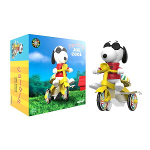 Super7 Peanuts Super Cycles - Joe Cool (Red Shirt w/ Yellow Trike) X[p[7 s[ibc X[p[TCN W[N[ibhVc^CG[gCNj Xk[s[ ObY Xk[s[ tBMA X[