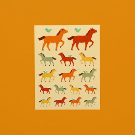 ニューレトロ みんなのシール 干支 正月 新年 ステッカー 手帳 午 うま 馬 巳 へび ヘビ 蛇 辰 龍 ドラゴン