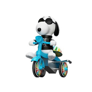 Super7 Peanuts Super Cycles - Joe Cool (Black w/ Blue Trike) X[p[7 s[ibc X[p[TCN W[N[iubNVc^u[gCNj