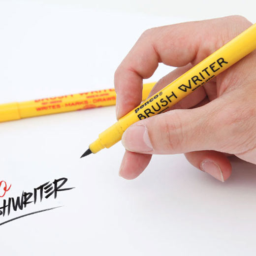 筆ペン/ペン/ブラシペン/軟筆/カラーペン/筆記具/水性/ft131 penco ペンコ ブラシライター 筆ペン カラー 水性 カリグラフィー 日本製 おしゃれ かわいい