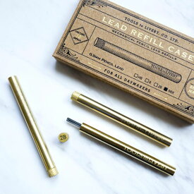 替芯 替え芯 TOOLS to LIVEBY ツールズ トゥ リブバイ リードリフィルケース 3set セット 0.5mm セット 芯入れ 芯ケース シャーペン シャープペンシル シャープ 真鍮 ブラス おしゃれ かわいい 手帳 筆記具