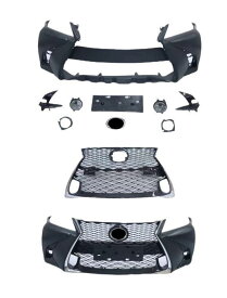【売れ筋商品】レクサスGS 10系 前期→後期仕様 フェイスチェンジキット BODY KIT フロントバンパー スピンドルグリル 社外品 LEXUS-004