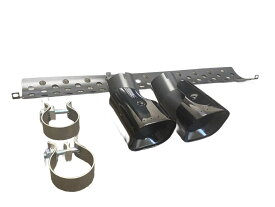 【新商品】L663 ディフェンダー 110/130 2020y- マフラーカッター ブラック 　社外品　ランドローバー ディーゼル車用