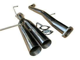 【動画あり】シルビア S15 ステンレス製 デュアル マフラー 社外品