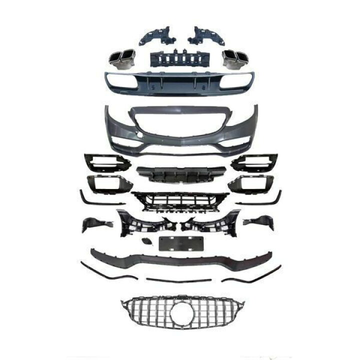 楽天市場】MercedesBenz W205 セダン 後期C63仕様 BODY KIT ボディ 