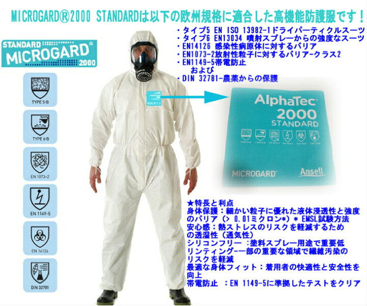 楽天市場 並行輸入品 コロナ対策 医療用 感染症 防護服 セット Lサイズ 高機能 男女兼用 Ansell社製 Microgard 00 Standard エイチティショップ 楽天市場 並行輸入品 コロナ対策 医療用 感染症 防護服 セット Lサイズ 高機能 男女兼用 Ansell社製 Microgard 00 Standard エイチティショップ