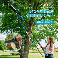 ＼P5倍+クーポンで11900円★マラソン限定／【ポールセットでこの値段】SEESII 1台2役 高枝チェーンソー …