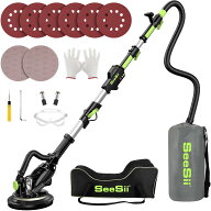 ＼★5のつく日！ポイント10倍！★／SEESII 電気ドライウォールサンダー 1200W 高出力 6段変速 最大210cm…