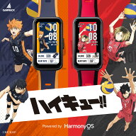 【10倍P還元中】歩数でキャラ変化 ハイキュー!! スマートウォッチ バンド 烏野・音駒 心拍達成で各校「飛…