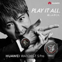 木村拓哉さんがCM登場＼年間ランキング受賞／【GORA 500円クーポン&25%OFF】楽天1位 HUAWEI WATCH GT 5 Pro スマートウォッチ 進化したゴルフ機能 グリーン傾斜と方向 3Dコース表示 高度ランニング体験 14日バッテリー 着信通話 LINE通知返信 防水 iphone android
