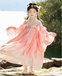超可愛い 子供 チャイナ服 キッズ長袖 結婚式 子供服 女の子 中華服 フォーマル マキシ丈ワンピース ピアノ 発表会 イベント プリンセス チャイナドレス 森ガール 演出 卒業式 三五七 入学式
