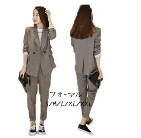 楽天市場 チェック柄 パンツスーツ スーツ セットアップ