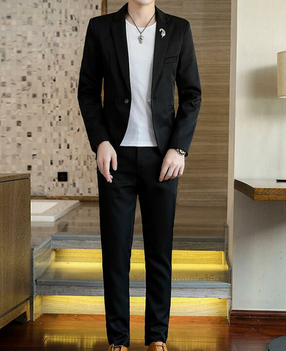 楽天市場 カッコイイ メンズスーツ カジュアル セットアップ 2点セット ビジネススーツ 紳士服 タキシード 結婚式 ジャケット パンツ 2次会 写真撮影 成人式 テーラードジャケット サマースーツ パーティー 4色 M L Xl 2xl 3xlスキニーパンツ 無地 Huayu楽天市場店 楽天市場 カッコイイ メンズスーツ カジュアル セットアップ 2点セット ビジネススーツ 紳士服 タキシード 結婚式 ジャケット パンツ 2次会 写真撮影 成人式 テーラードジャケット サマースーツ パーティー 4色 M L Xl 2xl 3xlスキニーパンツ 無地 Huayu楽天市場店