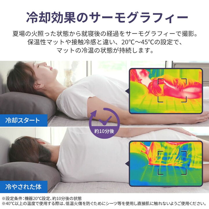 楽天市場】【全国送料無料】feelsleep 冷温水マット 温水マット 冷水 